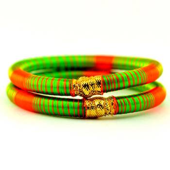 Bangle Kara Hand Made Rajasthani Strechable With Free Size 1