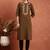 Ethnic motifs embroidered yoke design cotton straight kurta