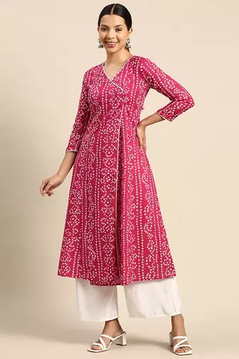 Bandhani printed kurta