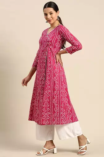 Bandhani printed kurta