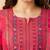 Ethnic motifs yoke design gotta patti kurta with trousers & dupatta