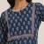 Floral printed notch-neck kurta with trousers and dupatta