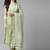 Green yoke design regular republic day kurta with palazzos & dupatta