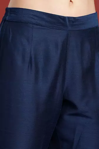 Printed regular kurta with trousers