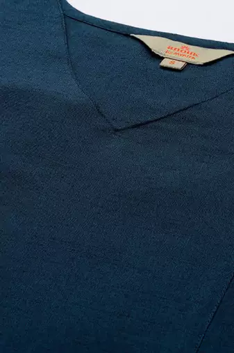 Panelled kurta with trousers