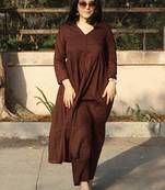 Tiered kurta with trousers