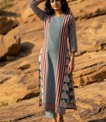Geometric printed kurta