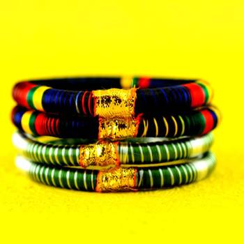 Bangle Kara Hand Made Rajasthani Strechable With Free Size 2
