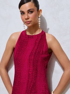 Printed pure cotton kurta with pyjamas 3