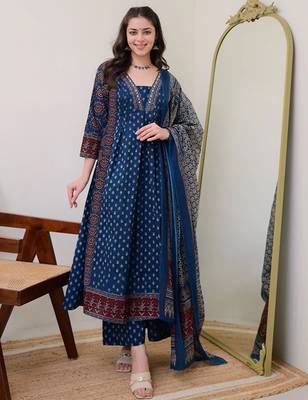 Blue kurta sets 1