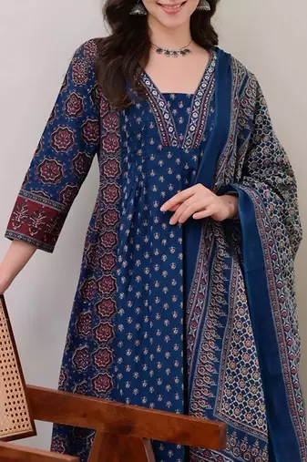 Blue kurta sets