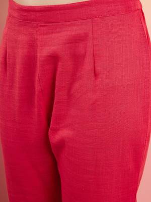 Pure cotton v-neck pathani kurta with trousers 3