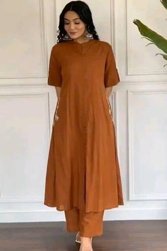 Floral printed floral handloom kurta