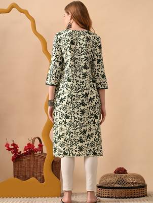 Floral printed indie prints kurta 2