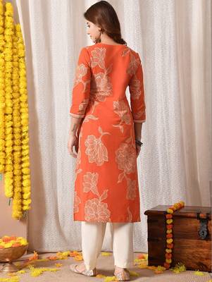 Floral printed floral kurta 3