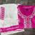 Beautiful jaipuri a pink and white chikankari embroidered kurta set