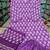 Beautiful jaipuri a purple floral-printed straight kurta set