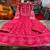 Beautiful jaipuri a pink a-line kurta set