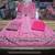 Beautiful jaipuri a pink colored a-line anarkali kurta set