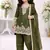 Premium chinon silk kids party wear kurta set