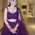 Purple Net Lehenga With Heavy Sequins And Dori Work | Designer Party Wear Wedding Lehenga Choli With Blouse