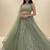 Pista Green Net Embroidered Lehenga Choli Set With Dupatta