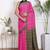 Floral printed pure cotton ethnic saree for woman