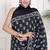 Floral printed pure cotton ethnic saree for woman