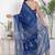 Floral printed pure cotton ethnic saree for woman