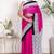 Floral printed pure cotton ethnic saree for woman