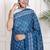 Floral printed pure cotton ethnic saree for woman