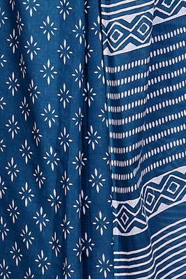 Floral printed  cotton ethnic saree for woman 4