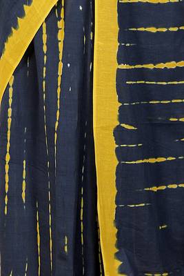 Tie diy printed cotton ethnic saree for woman 4