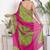 Tie die printed pure cotton ethnic saree for woman