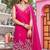 Star georgette new designer kurti moti work & plazzo - dupatta pair