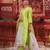 Green Uppada Silk Kurta Set With Dual-Shade Dupatta