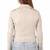 Women's 100% lambskin beige leather jacket biker motorcycle napa leather jacket-c003