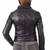 Women's genuine lambskin black leather jacket motorcycle classic jacket-c017