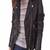 Womens genuine lambskin black leather motorcycle slim fit ladies biker jacket-c028