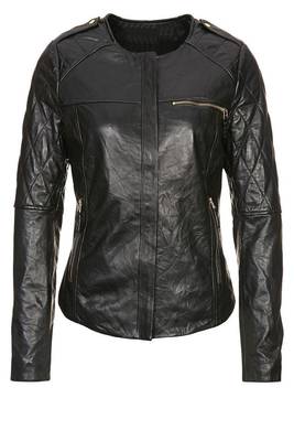 women's black napa leather biker jacket classic moto zip style premium pro 1