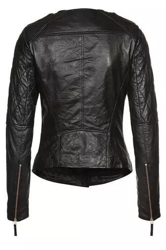 women's black napa leather biker jacket classic moto zip style premium pro
