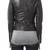 Women black 100% lambskin leather jacket biker motorcycle napa leather jacket-81