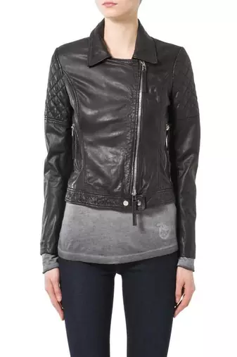 women's black napa leather biker jacket classic moto zip style premium ultimate