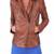 Women’s genuine lambskin brown leather biker jacket slim fit designer motorcycle-c114
