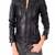 Womens genuine lambskin leather motorcycle slim fit designer ladies biker jacket-c130