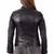 Womens genuine lambskin leather motorcycle slim fit designer ladies biker jacket-c130