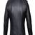 Womens genuine lambskin black leather motorcycle slim fit designer ladies biker jacket-c141