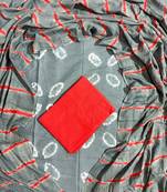 Multicolor cotton dress material with mul dupatta