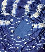 Multicolor cotton dress material with mul dupatta