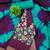 Stylish slub cotton embroidered dress material with dyable chanderi dupatta